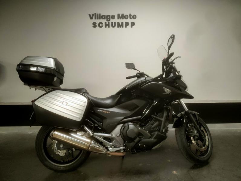 HONDA NC 750X DCT / 11 000KM / 2014 / VALISES + TOP CASE HONDA